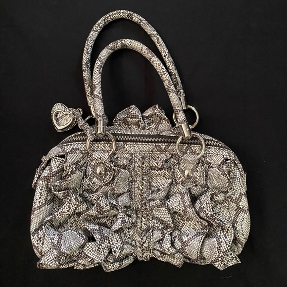 bebe Ruffled Handbag - Picture 2 of 4